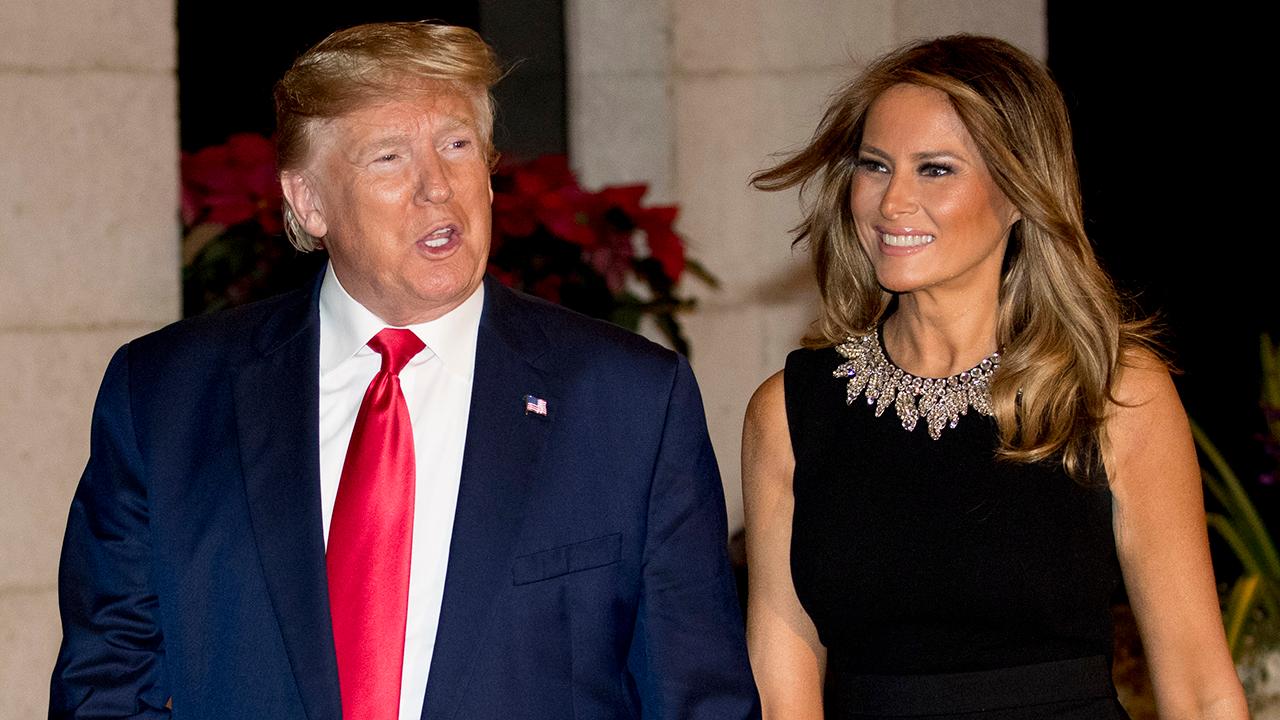 President Trump, first lady share Christmas message | Fox News Video