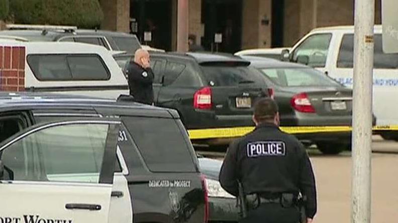 Texas church shooting: Gunman kills 2 before being taken down by armed congregants