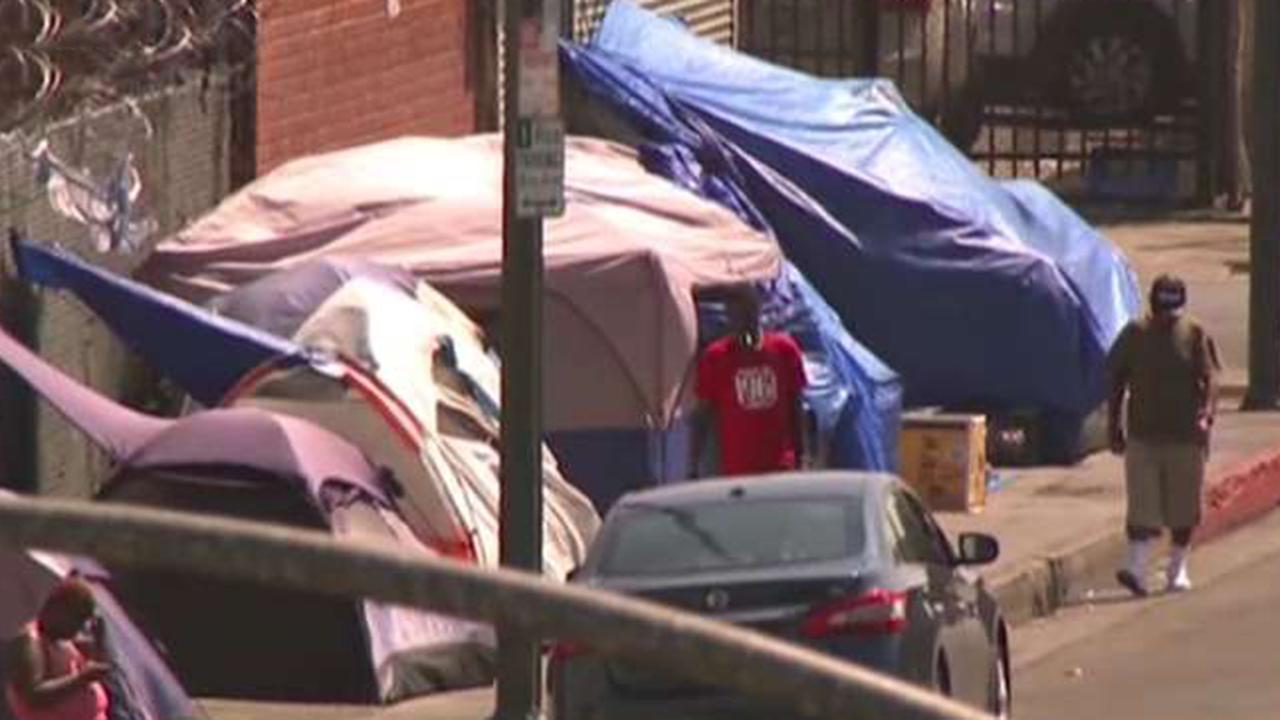 FOX NEWS: Liberal states blame President Trump for homeless crisis