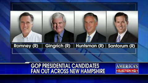 GOP Presidential Candidates Spread Out Across New Hampshire to Campaign ...